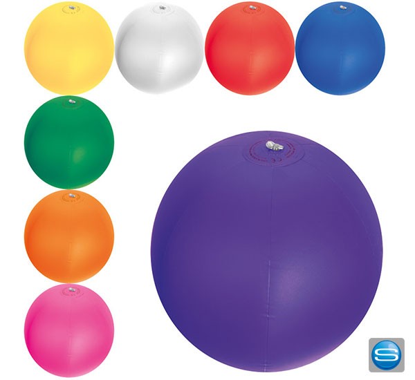 Wasserball als Werbegeschenk mit Logo bedruckt