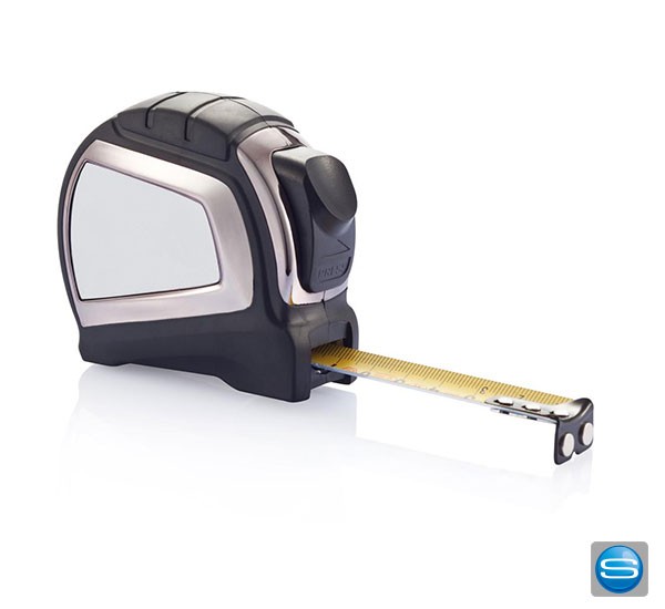 Doppel-Maßband mit Ihrem Firmenlogo in Geschenkbox