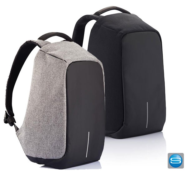 Bobby Anti Diebstahl Rucksack mit Logo bedrucken