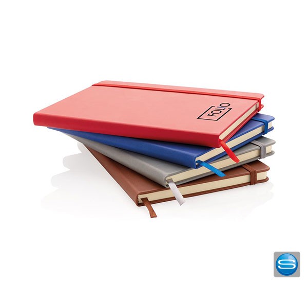 A5 Notizbuch mit Hardcover als Werbemittel mit Logo bedrucken