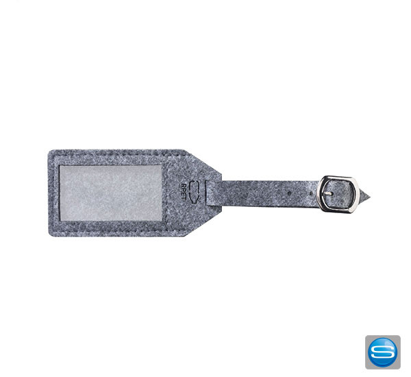 RPET Gepäckanhänger als Werbeartikel mit Logodruck