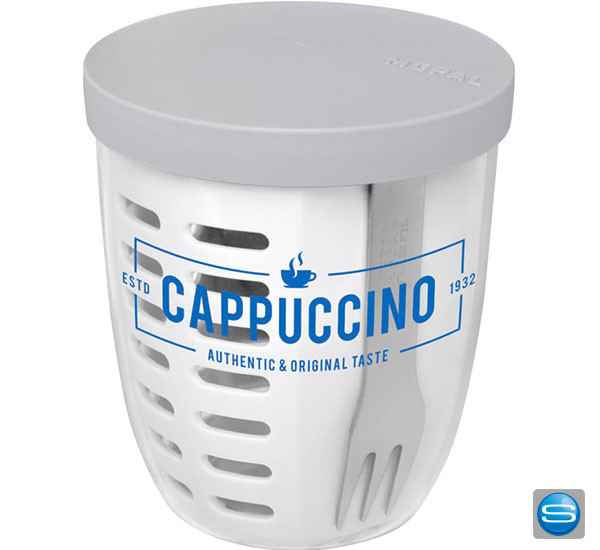 MEPAL Ellipse Obst- und Gemüsebehälter mit Logodruck