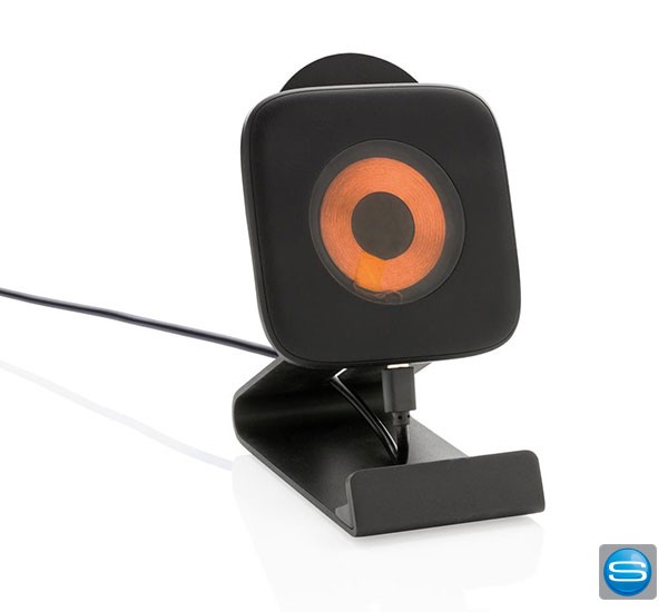 10W Wireless Charging Handy Ablage mit Logo bedrucken