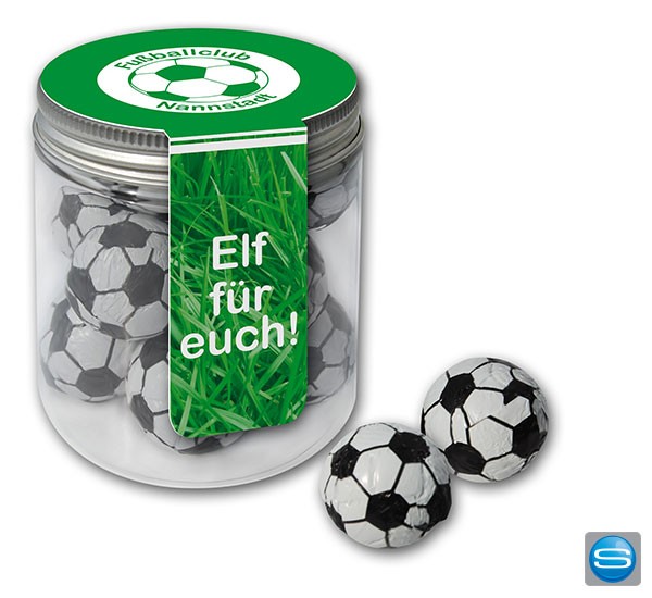 Mini Schokofußbälle mit Ihrem Logo
