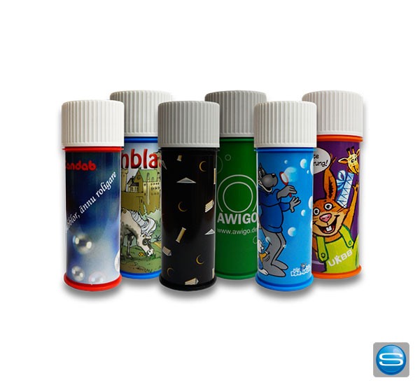 Seifenblasen individuell mit Ihrer Werbung