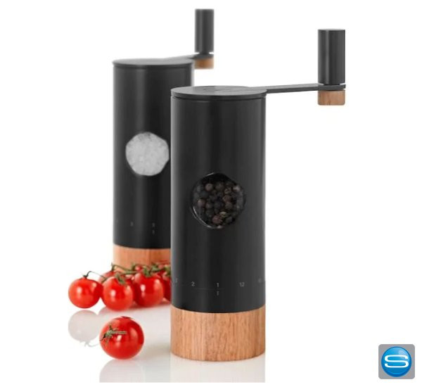 AdHoc Pfeffer- oder Salzgetriebemühle Powermill als Werbegeschenk