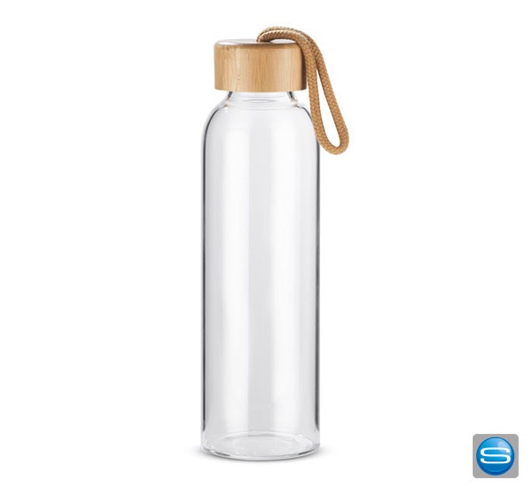 Bedruckbare Glasflasche als Werbegeschenk