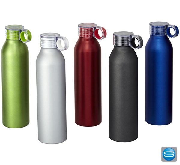 Alu-Sportflasche mit Druck oder Gravur
