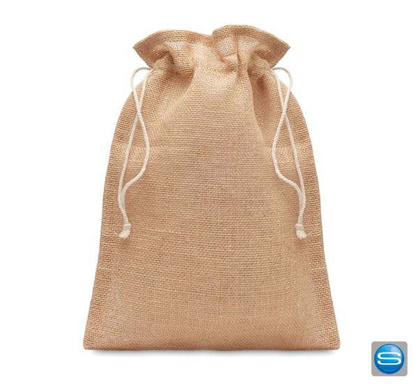 Medium Jute Tasche als Werbeartikel mit Logo