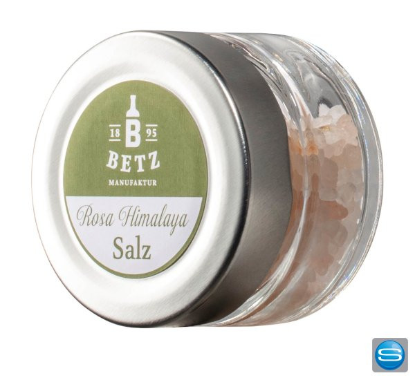 Rosa Himalaya Salz im Glas als Werbeartikel