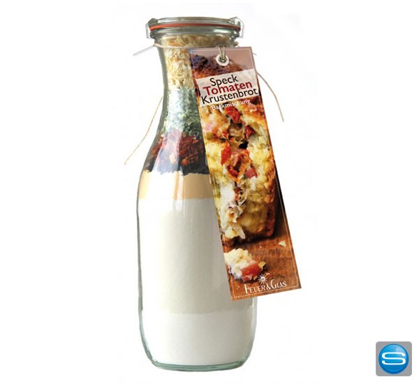 Speck-Tomaten Krustenbrot - ein herzhaftes Werbegeschenk
