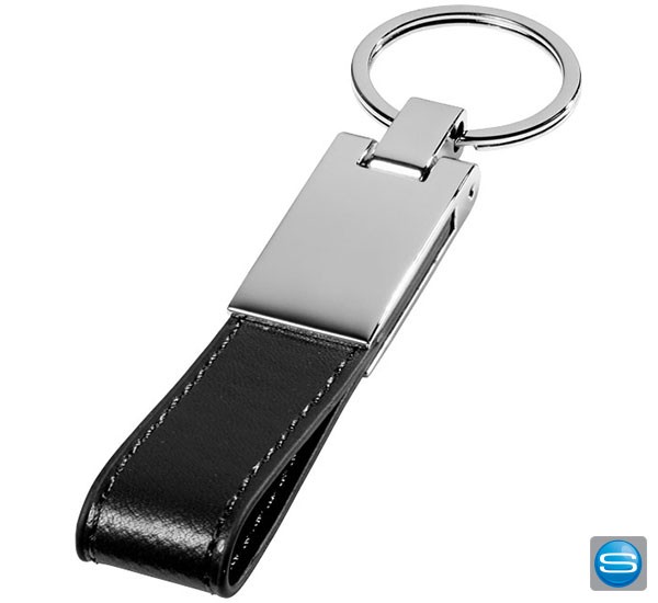 Gravierbarer Schlüsselanhänger aus Kunstleder