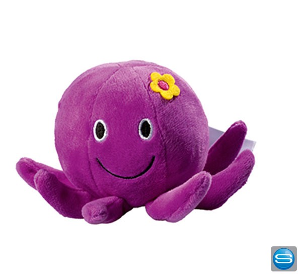 Kuscheltier Oktopus mit Ihrer Werbung