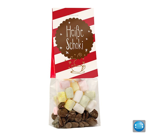 Heiße Schokolade im Beutel als individuelles Werbegeschenk