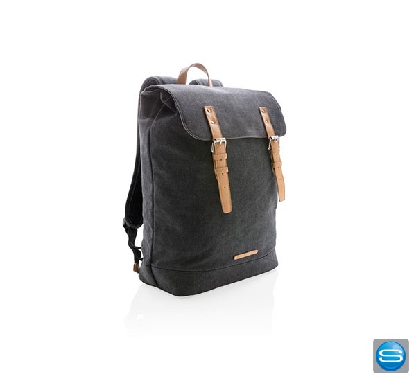 Canvas Laptop-Rucksack mit Ihrem Logo bedrucken
