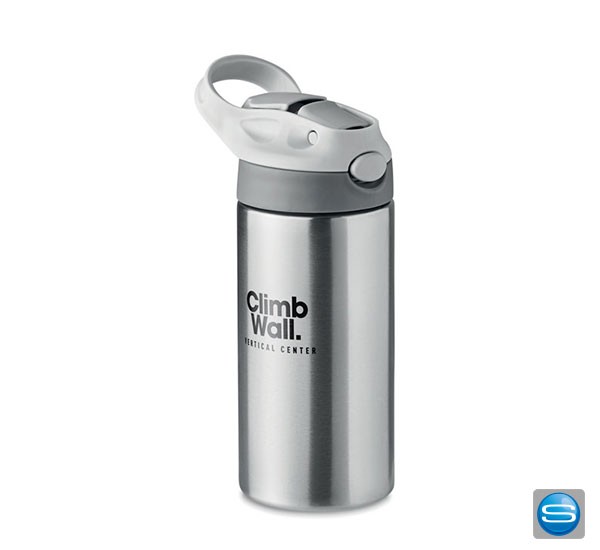 Isolierflasche mit Mundstück als Werbemittel