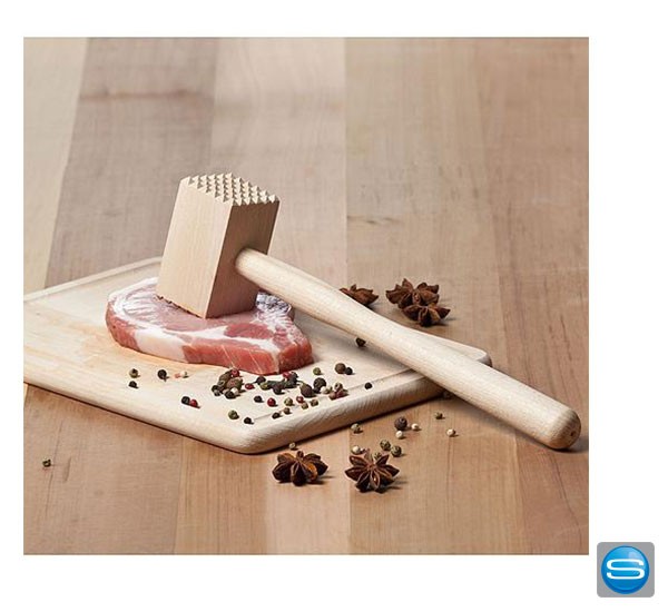 Fleischklopfer mit individueller Lasergravur