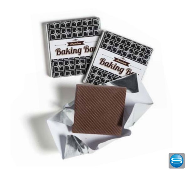 Schokotäfelchen mit eigenem Aufdruck