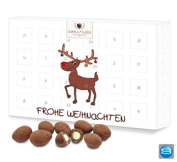Premium Adventskalender als Werbegeschenk zu Weihnachten