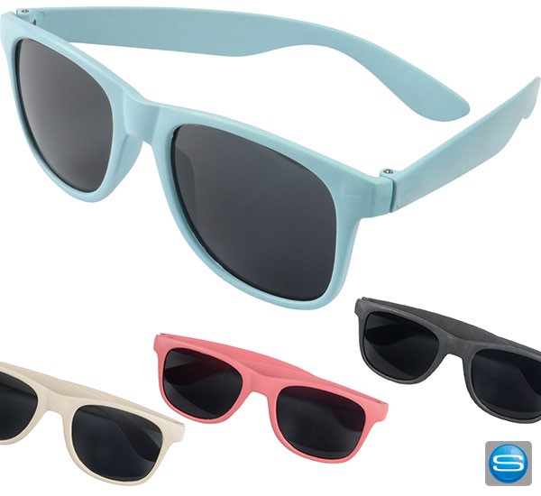 Nachhaltige Sonnenbrillen mit Logodruck