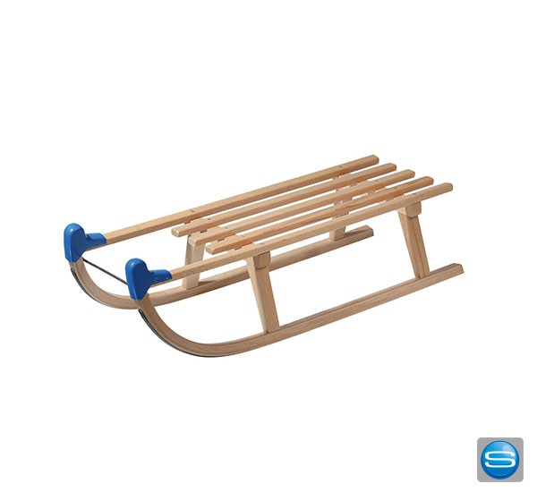 Holzschlitten als Werbegeschenk