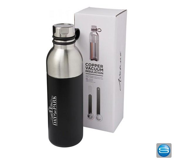Kupfer vakuumisolierte Sportflasche als sportliches Werbegeschenk