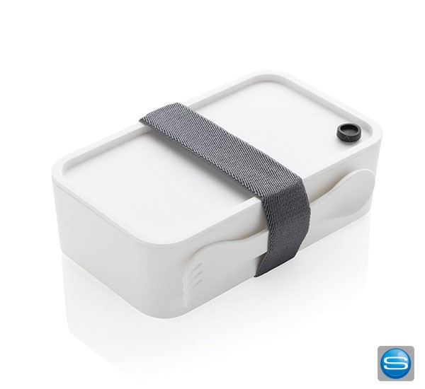 Bedruckbare PP Lunchbox mit Göffel