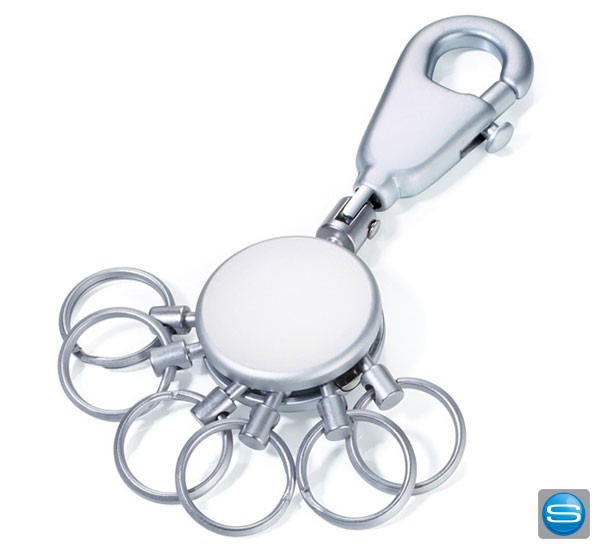 TROIKA Patent Schlüsselanhänger mit Ihrem Logo veredelt