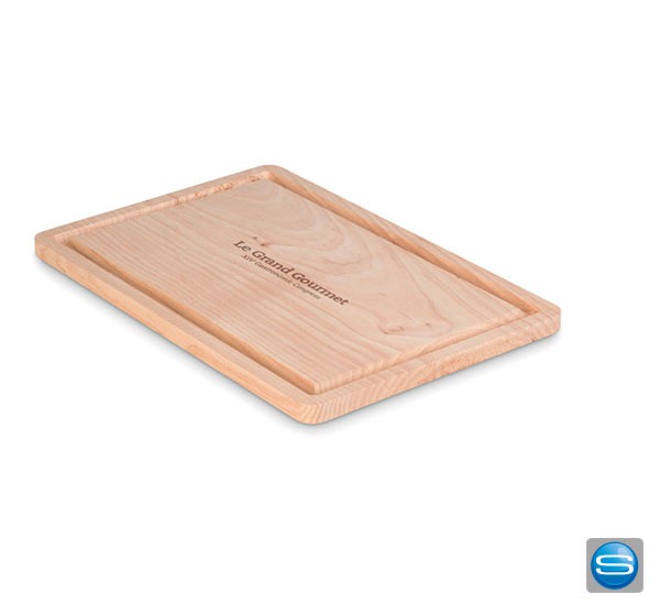 Holz Schneidebrett mit Ihrem Logo gravieren