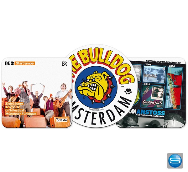 Bierdeckel individuell bedrucken mit Ihrem Wunschmotiv