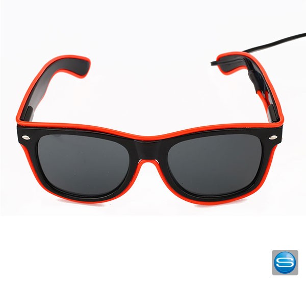 Die coole LED-Sonnenbrille, bedruckt mit Ihrem Logo!