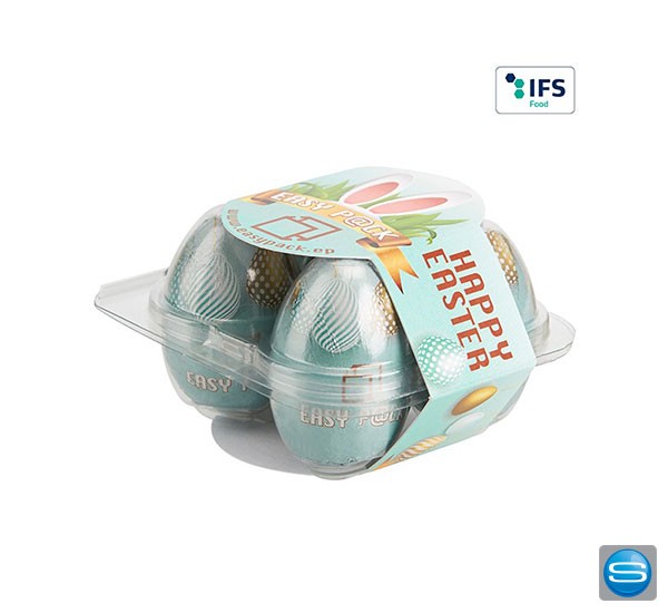 Ostereier-Box bedruckt mit ihrem Logo