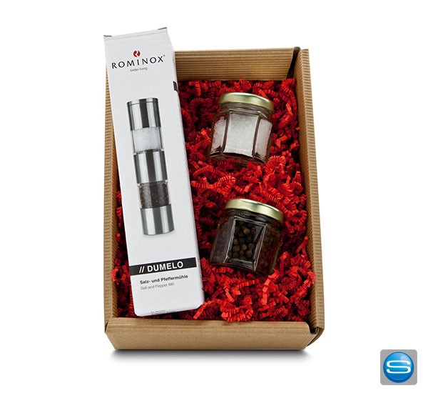 Salz- und Pfeffermühle Set als Werbegeschenk