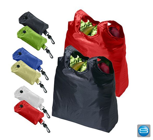 Faltbare Polyestertasche mit Ihrem Logo