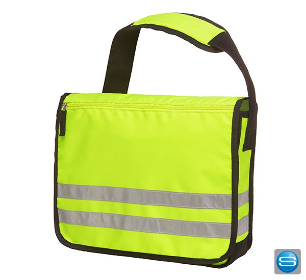 Reflektierende Umhängetasche mit Logo bedrucken