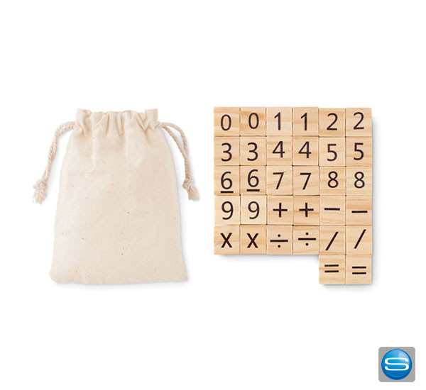 Zahlen Lernspiel mit Ihrem Firmenzeichen