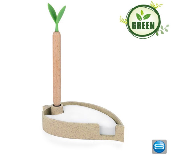 Notizblock mit Stiftehalter als Werbegeschenk