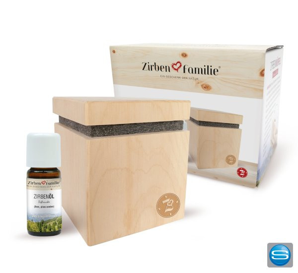 Zirbenwürfel Premium als Werbegeschenk