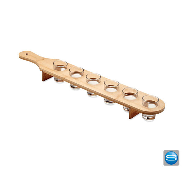 Schnapsglasträger als Firmenpresent