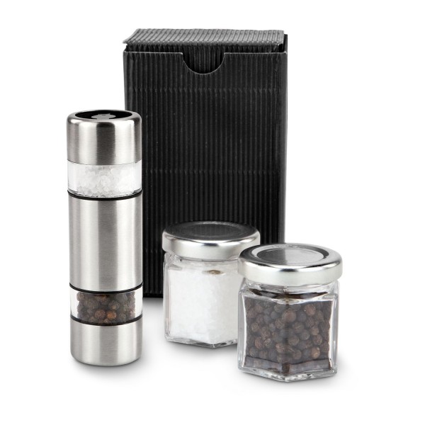 Salz & Pfeffer im Miniformat als Prämienartikel mit Logo