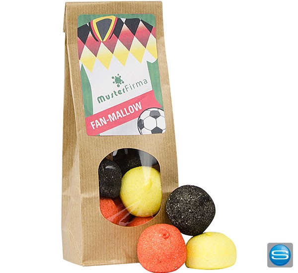Wundertüte Marshmallows mit Logo bedrucken