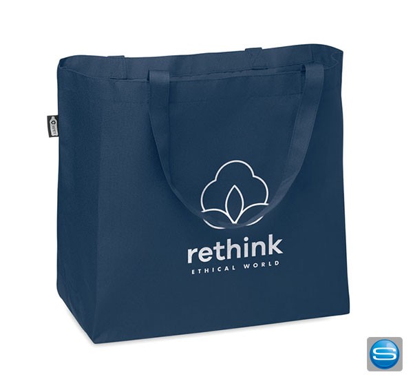 Große RPET Strandtasche mit Ihrem Logo