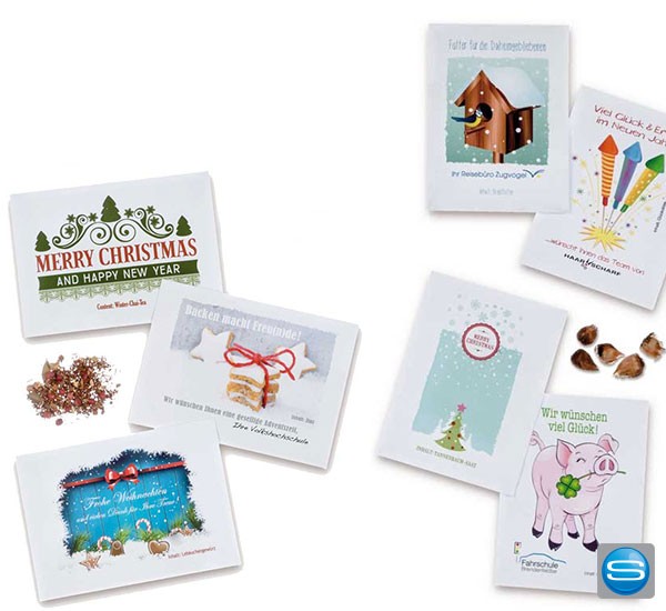 Bedruckbare Tütchen mit Gewürzen oder Samen