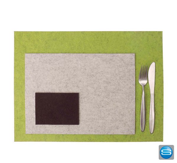 Filz Tischset mit Logoaufdruck