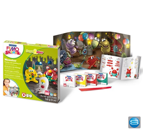 FIMO Monster-Bastelset als Werbegeschenk für Kinder