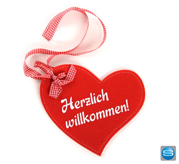 Filz Herz Anhänger individuell bedruckt