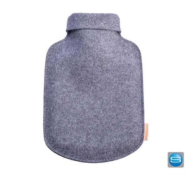 Wärmflasche Molly mit Filzüberzug und Ihrem Logo gestalten