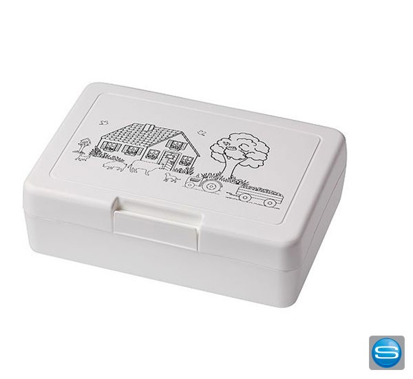 Bemalbare Vorratsdose als Werbeartikel