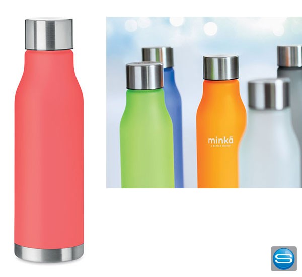 600ml RPET Trinkflaschen mit eigenem Logo