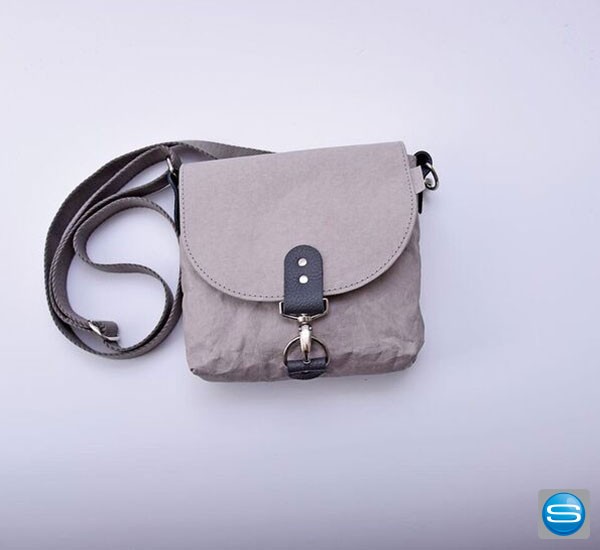 Kleine Papyr Umhängetasche mit Logo bedruckt